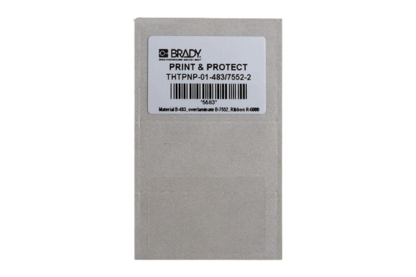 Этикетки с дополнительной ламинацией BRADY THTPNP-03-434/7564-1 brd620475