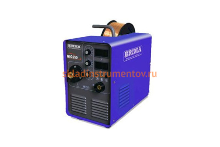 Инверторный сварочный полуавтомат BRIMA MIG-250 Инверторный сварочный полуавтомат BRIMA MIG-250