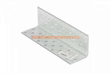 Равносторонний крепежный уголок СИБРТЕХ 2,0 мм KUR 40x40x140 мм 46587