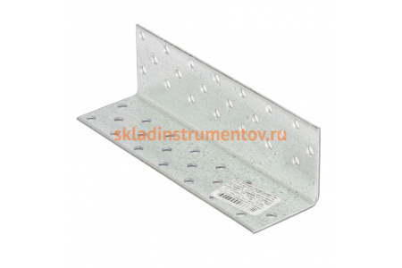 Равносторонний крепежный уголок СИБРТЕХ 2,0 мм KUR 40x40x140 мм 46587