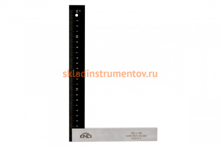 Столярный угольник Kinex 250х165мм, BlackCoat 4031-03-025