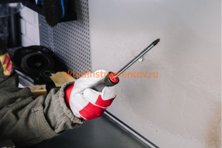 Кожаные перчатки Jeta Safety Mechanic, цвет красный/белый, манжета велкро JLE301-10/XL Кожаные перчатки Jeta Safety Mechanic, цвет красный/белый, манжета велкро JLE301-10/XL