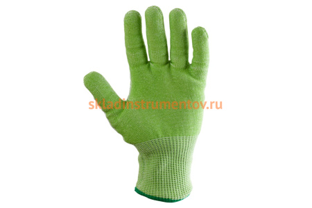 Перчатки из полиэтиленовой пряжи от порезов Jeta Safety Самурай 02 Грин, 5 класс, размер XL, JC051-С02/XL/10 Перчатки из полиэтиленовой пряжи от порезов Jeta Safety Самурай 02 Грин, 5 класс, размер XL, JC051-С02/XL/10