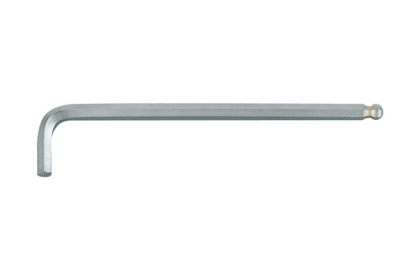 Г-образный шестигранник с шаровым окончанием 10мм KING TONY 112010M