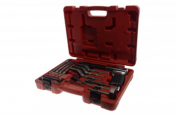 Пневмомолоток с набором зубил JTC 15 предметов 3340