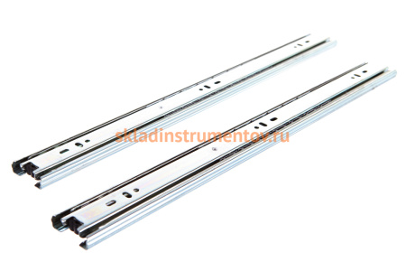 Шариковые направляющие полного выдвижения JET 342 Slide Ball Н42мм, L450мм цинк BUZ342A.450ZI99