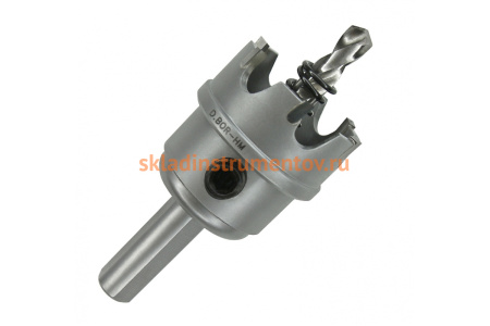 Коронка по металлу HM (33х12 мм; хвостовик 10 мм; комплект) D.BOR HS-HM-12-033-T