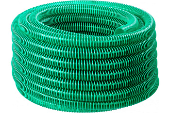 Шланг напорно-всасывающий со спиралью ПВХ (30 м; 19 мм; 3 атм) ЗУБР 40325-19-30
