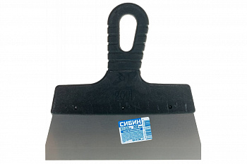 Нержавеющий фасадный шпатель СИБИН 200 мм 10079-200_z01