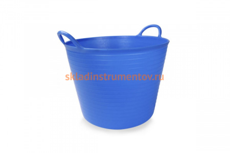 Корзина пластиковая синяя №3 RUBI 40л 88721