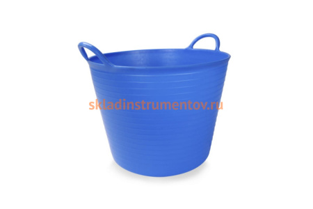 Корзина пластиковая синяя №3 RUBI 40л 88721