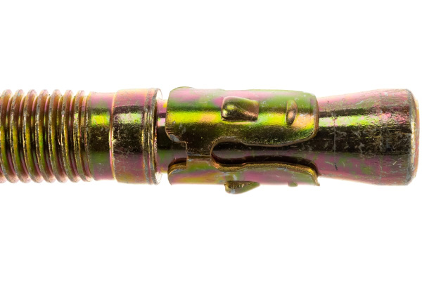 Клиновой анкер Зубр М16 x 105 мм, 10 шт, желтопассивированный 302032-16-105