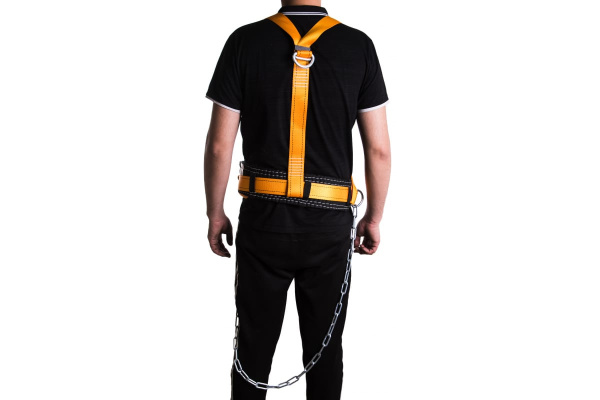 Удерживающая система с наплечными лямками со стропом из цепи ПРОГРЕСС СЕФЕТИ УС 2 ГД