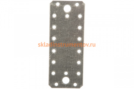 Крепежная пластина ЗУБР КП-2.5 140х55 х 2.5мм 31023-140