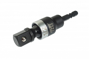 Адаптер карданный 1/4"-1/2" под шуруповерт JTC 7832