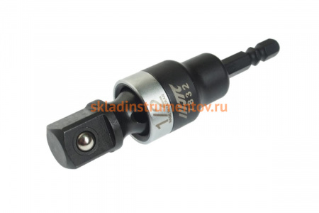 Адаптер карданный 1/4"-1/2" под шуруповерт JTC 7832