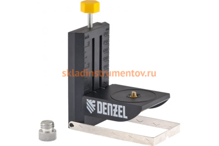 Держатель с регулировкой (1/4", 5/8") для лазерного уровня DENZEL 35088