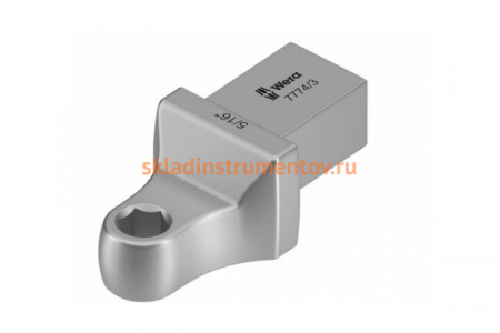 Насадка-адаптер для битов и динамометрического ключа (5/16"; 58x33 мм) WERA WE-078642