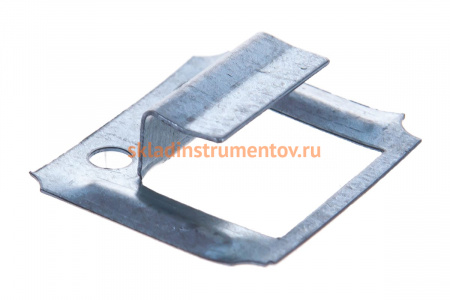 Кляймер №7 СИБРТЕХ оцинкованный, без гвоздя 100шт 46577