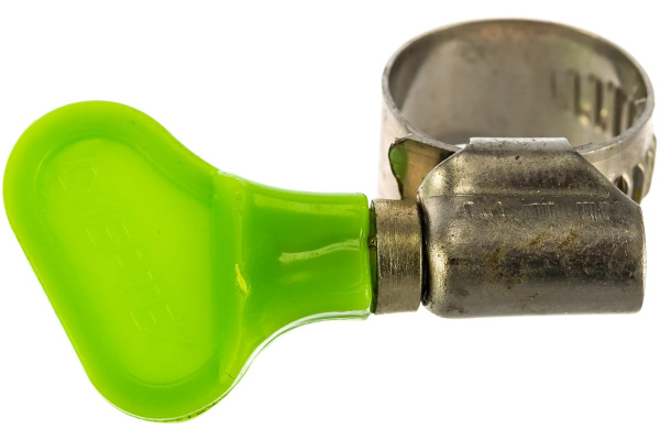 Металлические, червячные хомуты СИБРТЕХ 10-16мм, ширина 12мм, W4, с ключом, 2шт 476483