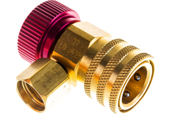 Муфта быстросъемная с вентилем, высокого давления, фреон R134a МАСТАК 105-40014