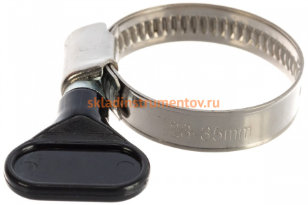 Обжимной хомут QUATTRO ELEMENTI 20-35 мм нержавеющая сталь с ключом 2 шт 642-234