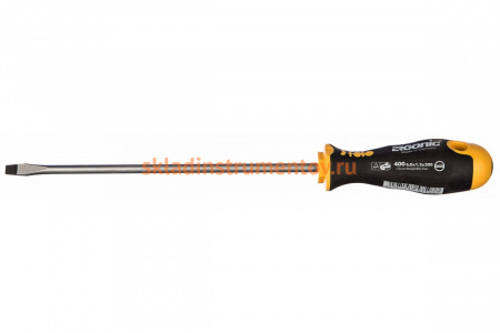 Плоская шлицевая отвертка 6,0х1,2х200 Felo Ergonic 40006710