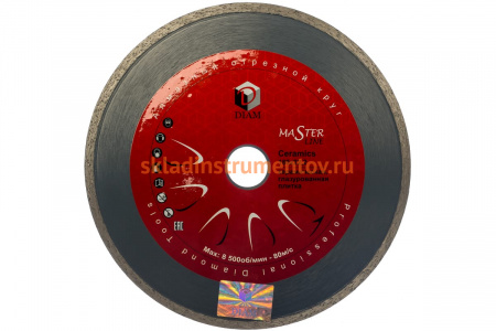 Диск алмазный Ceramics по керамике (180х22.2 мм) DIAM 000211