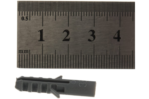 Дюбель распорный "ЕВРО" полипропиленовый 1000 шт. (6х30 мм) ЗУБР 301010-06-030