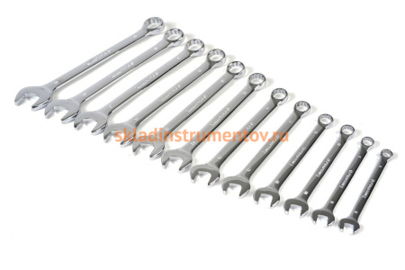 Набор комбинированных ключей Kamasa Tools 8-19 мм, в сворачиваемом чехле K 10027