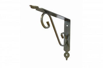 Фигурный кронштейн для полок MFK-TORG 280х330 бронза SB-41 КФ3-280х330