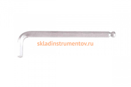 Шестигранный Г-образный ключ с шаром FORCE 76514L