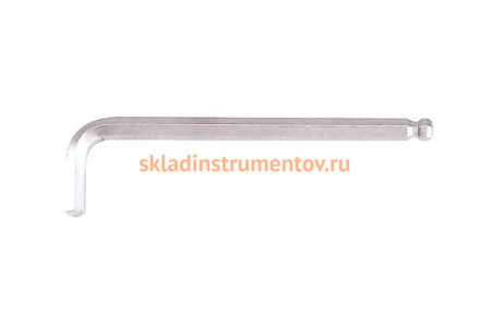 Шестигранный Г-образный ключ с шаром FORCE 76514L