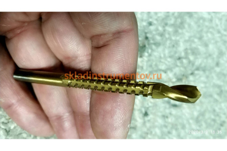 Сверло фрезеровальное универсальное (6х87 мм) ПРАКТИКА 774-436