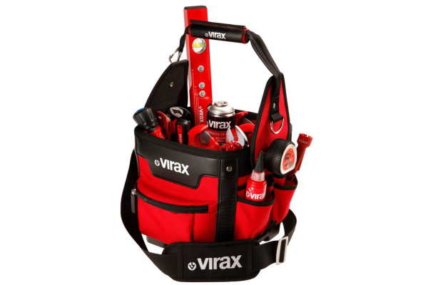 Текстильная сумка монтажника VIRAX 340х200х200 мм 382650