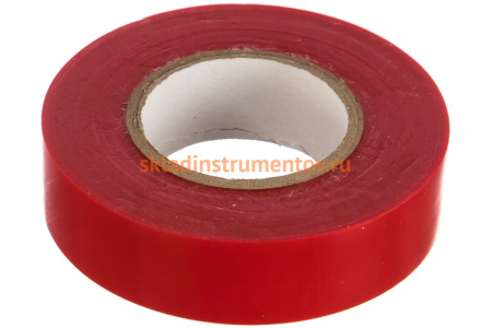 Изоляционная термостойкая лента ROCKFORCE 19мм x 20м красная RF-150R
