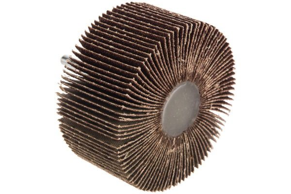 Круг лепестковый с оправкой (80х40 мм; P 80) ПРАКТИКА 649-110