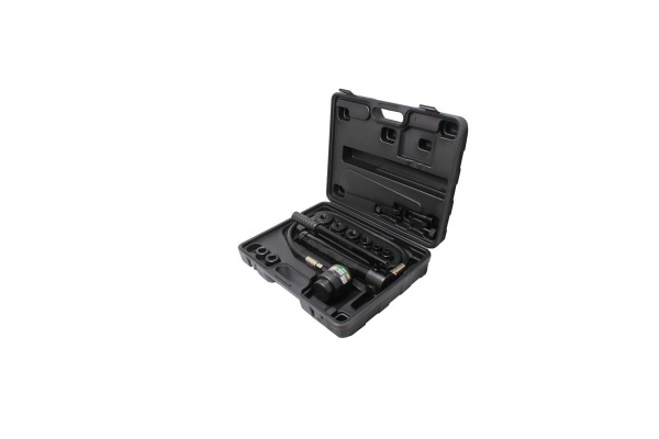 Гидроцилиндр обратного действия ROCKFORCE с насосом и комплектом надставок, 10т RF-71002