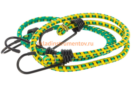 Резиновый крепежный шнур КУРС 2 шт., 60 см х 7 мм 64891