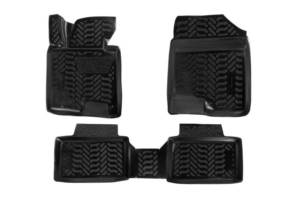 Ковры в салон Airline 3D с подпятником для Kia Ceed 2012 4 шт. ACM-PS-39