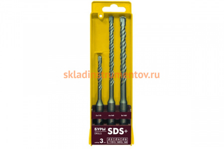 Набор буров 3 шт. SDS+ Biber 79501 тов-055307