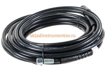 Шланг высокого давления для мини моек (70-225 Атм; 10м) для пистолета 375 серии Зубр 70411-375-10