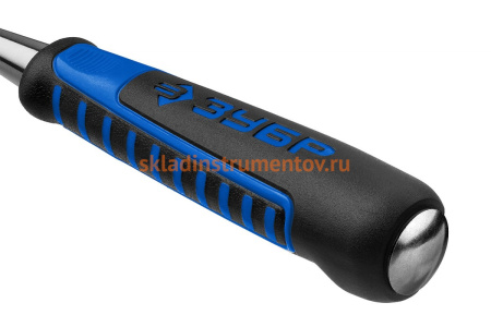 Стамеска-долото с двухкомпонентной рукояткой ЗУБР Ударник 6мм 18097-06_z01