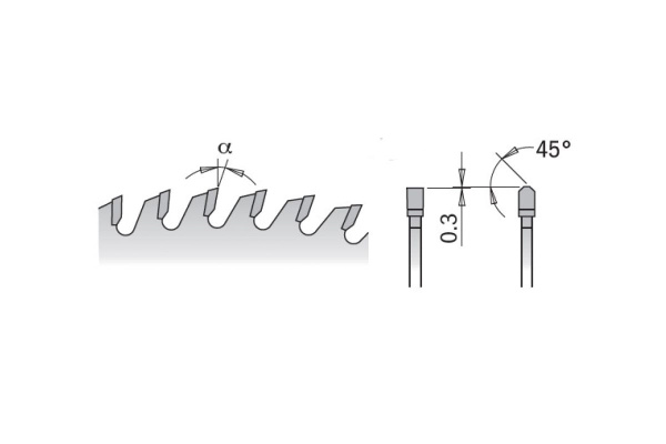 Диск пильный по дереву (250х30х3.2/2.2 мм; Z=80) CMT 281.680.10M