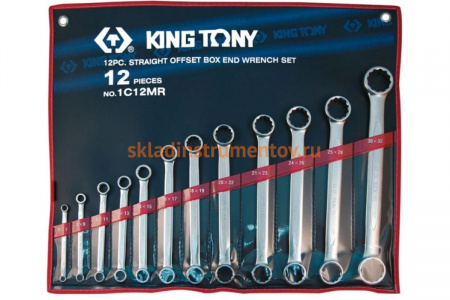 Набор накидных ключей (6-32 мм, 12 предметов) KING TONY 1C12MR