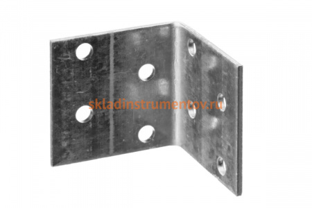 Крепежный равносторонний уголок ЗУБР УКР-2.0 50х60х60 х 2мм 310206-050-060