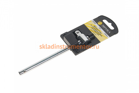 Вороток с плавающей головкой ЭВРИКА 3/8 DR 160мм с держателем ER-92102H