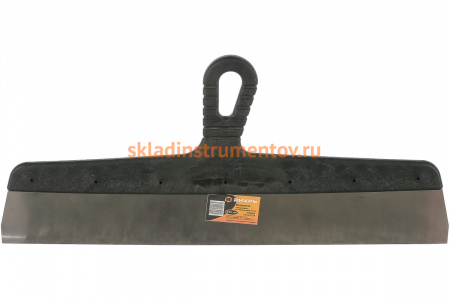 Шпатель, нержавеющая cталь, пластиковая рукоятка 450мм Вихрь 73/3/2/24