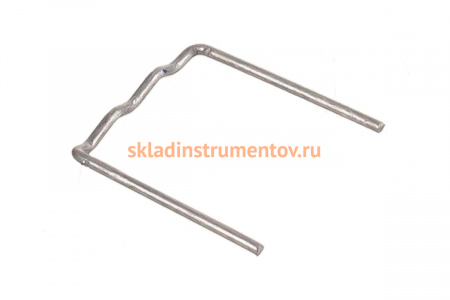 Скобы волнового типа для ремонта пластиковых деталей (0.8 мм, 100шт.) WIEDERKRAFT WDK-65084