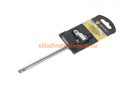 Вороток с плавающей головкой ЭВРИКА 3/8 DR 160мм с держателем ER-92102H